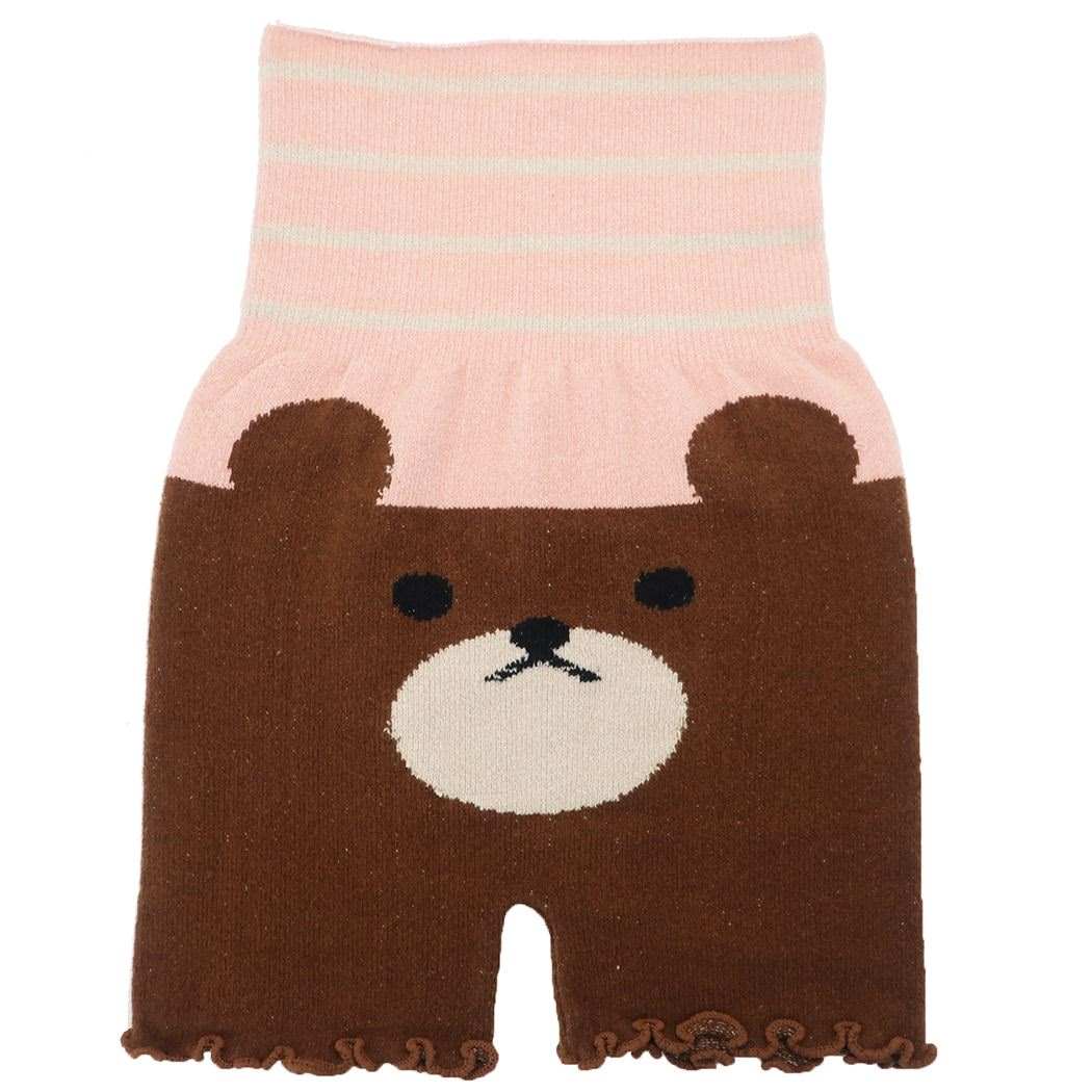 もこもこ 腹巻き パンツ 女性用 防寒 ボディーウォーマー テディベア ミントイン ウォーマー雑貨 プレゼント 男の子 女の子 ギフト