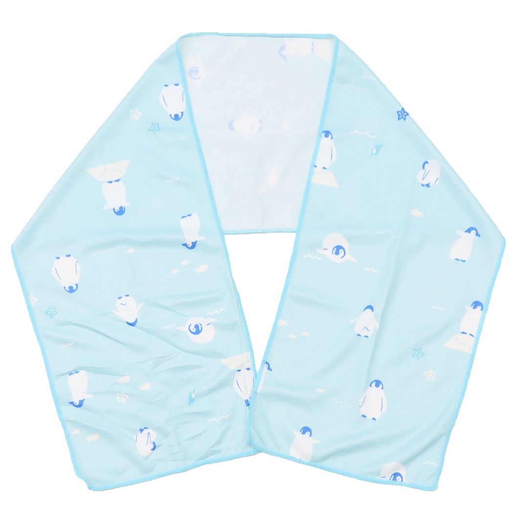 夏用ひんやりタオル クールタオル ペンギン アニマル