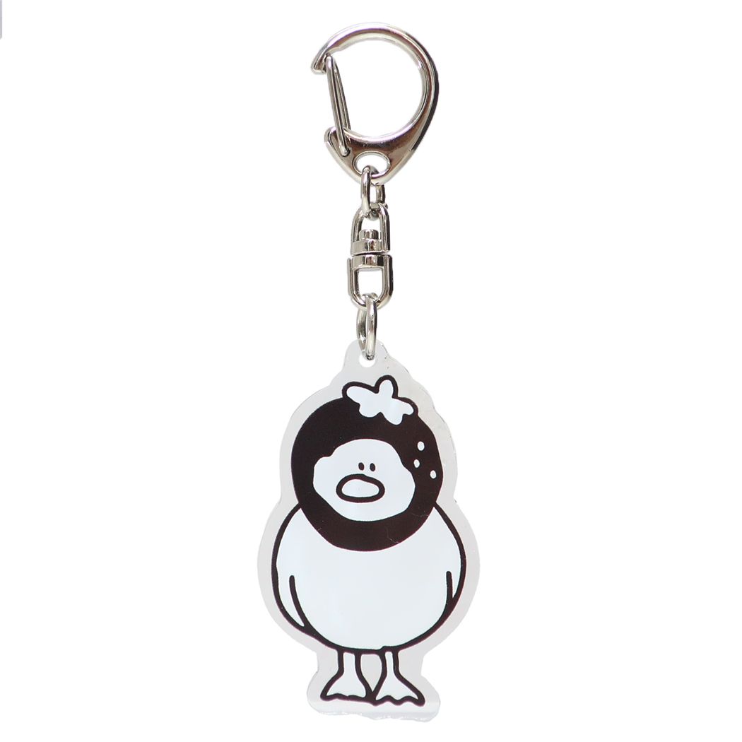 キーリング アクリルキーホルダー berry duck
