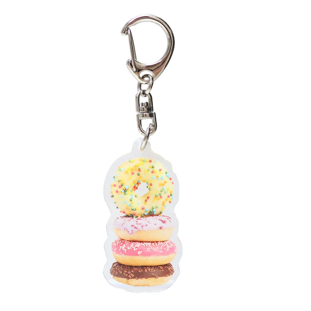 キーリング アクリルキーホルダー donuts ミントイン