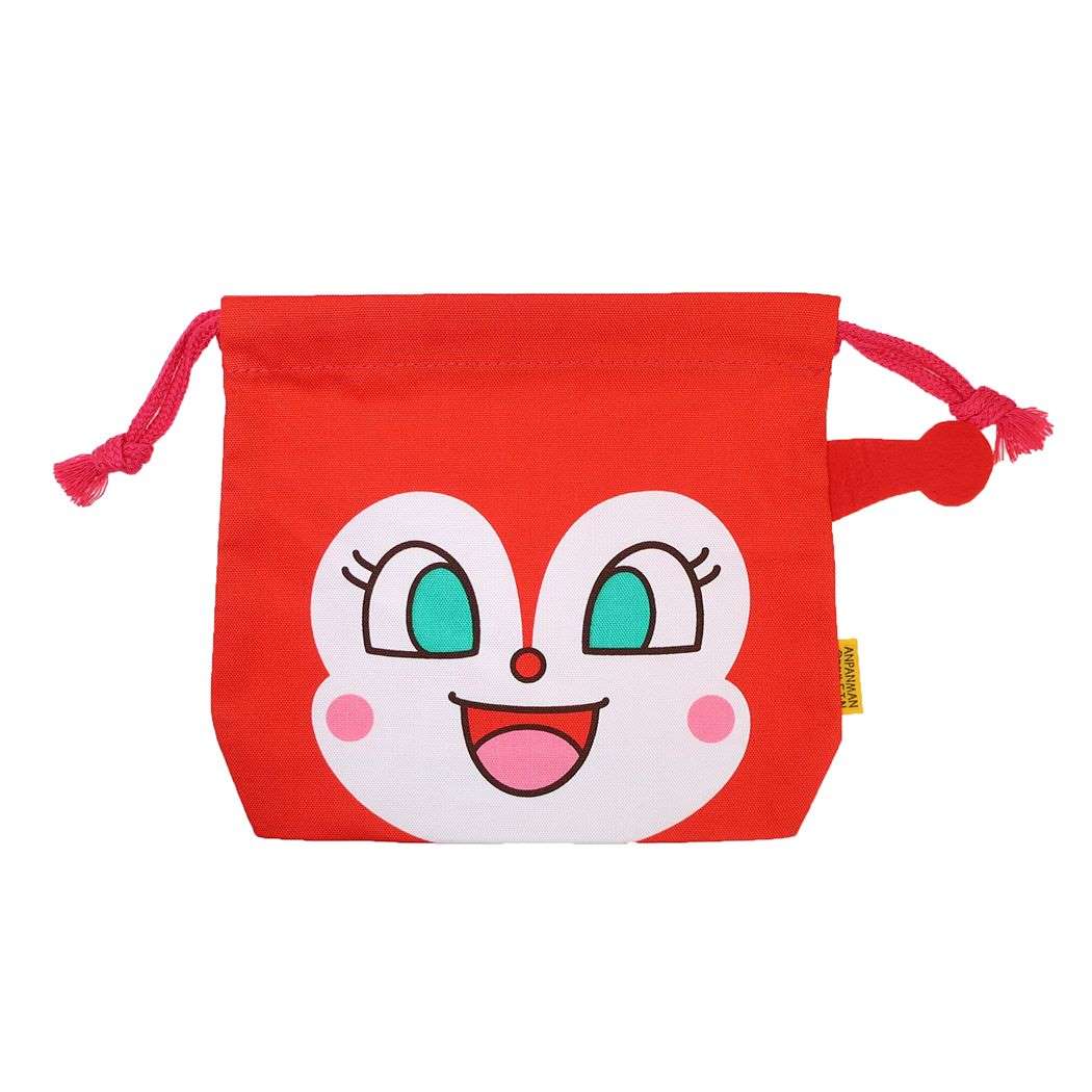 アンパンマン 巾着袋 フェイス巾着 ドキンちゃん 伊藤産業
