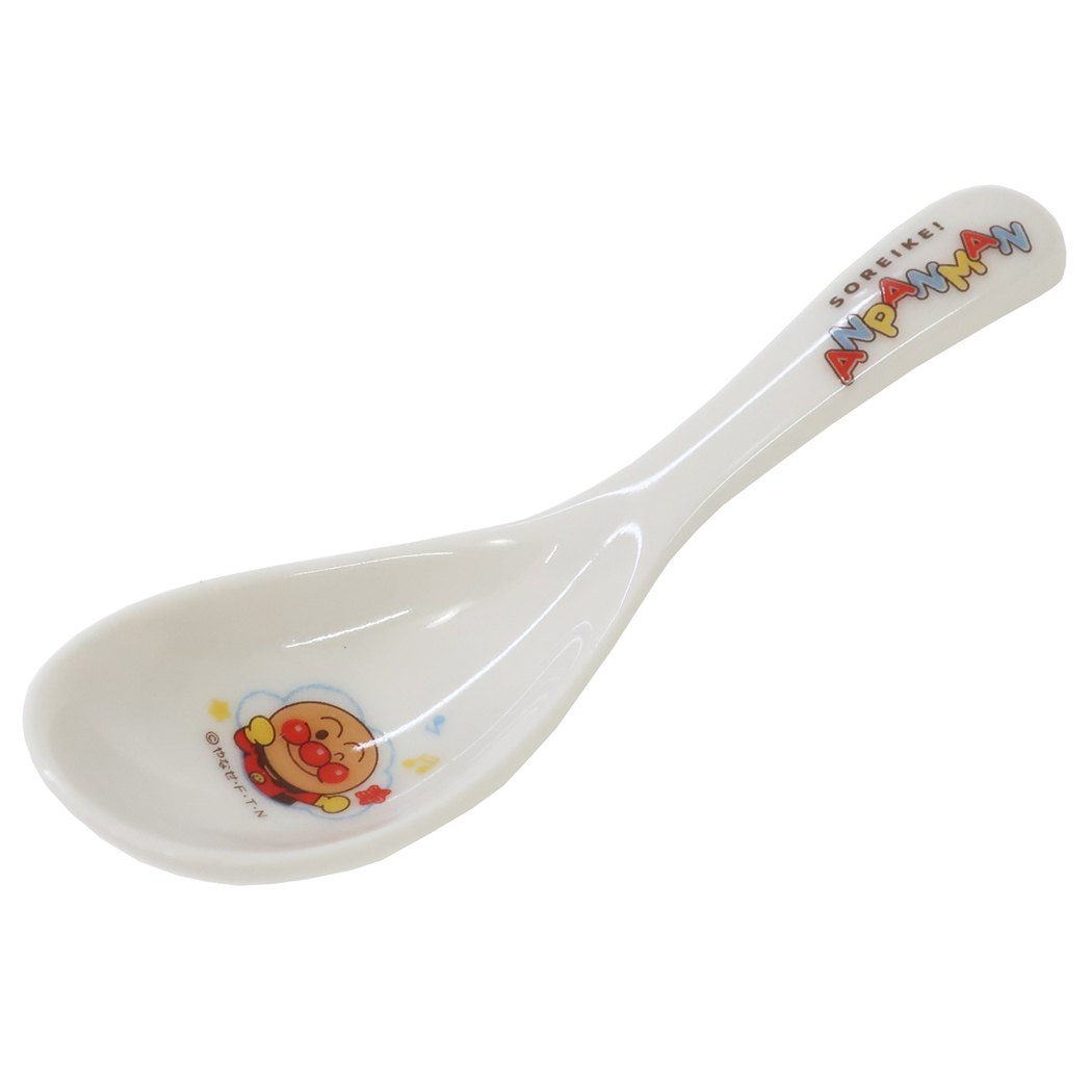 磁器製 こども レンゲ アンパンマン キッズ食器 なかよし 子ども 女の子 男の子 日本製食器 食洗機対応 プレゼント ギフト