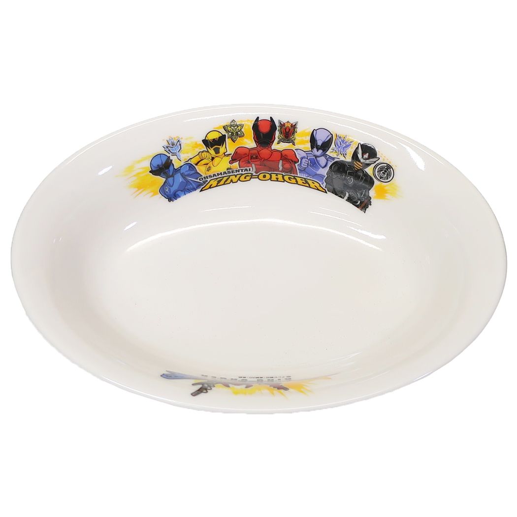 王様戦隊キングオージャー スーパー戦隊シリーズ キャラクター キッズ食器 こどもカレー皿