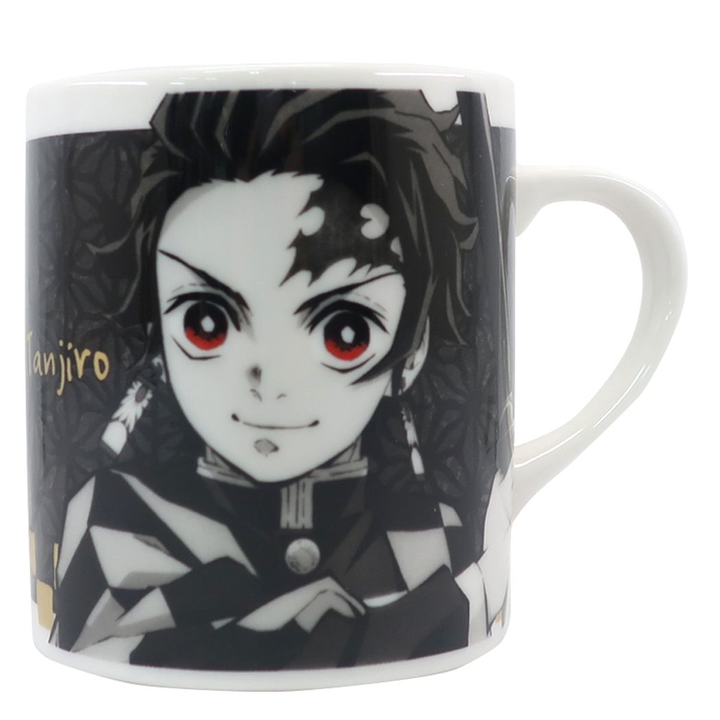 鬼滅の刃 アニメキャラクター マグカップ 竈門炭治郎 モノクローム マグ 少年ジャンプ グッズ プレゼント 男の子 女の子 ギフト