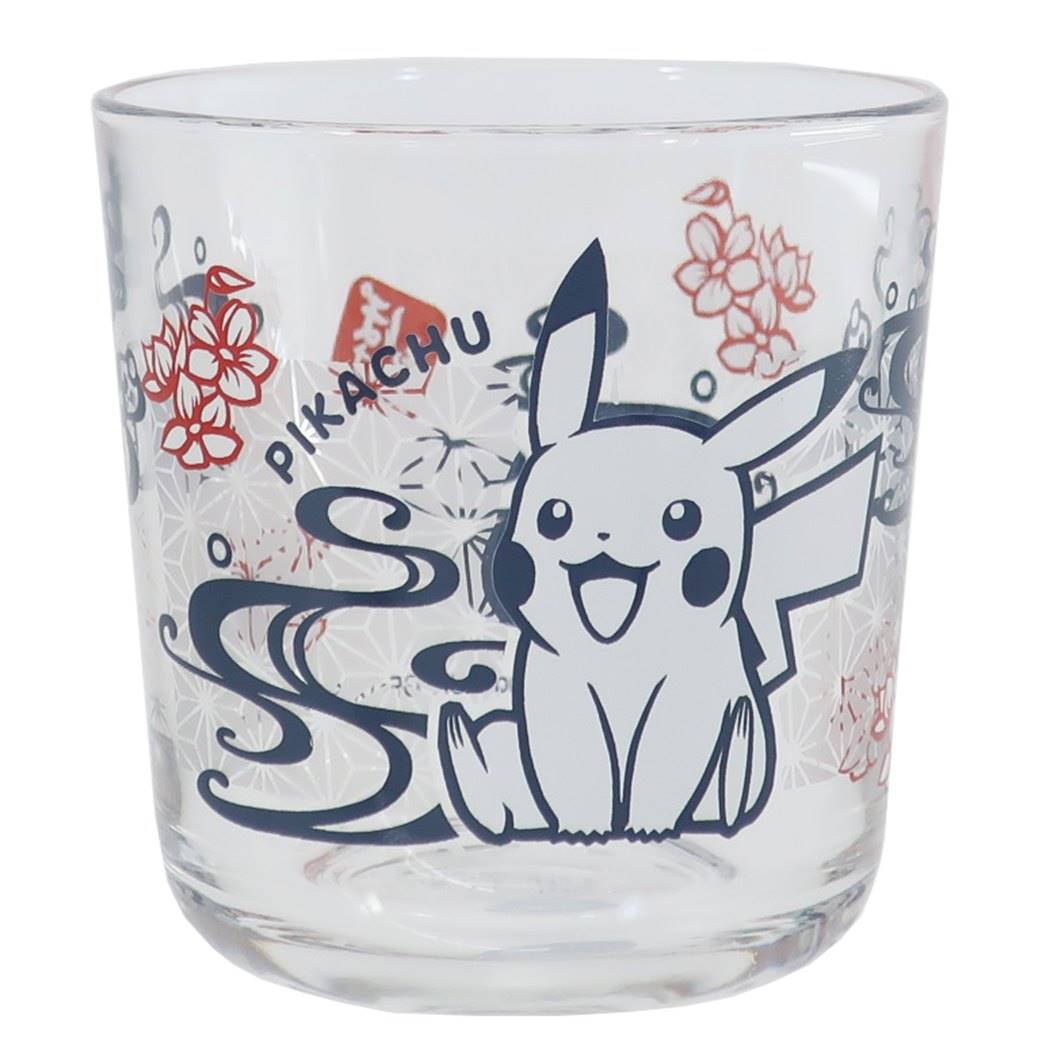 ポケモン グッズ ガラスコップ ポケットモンスター キャラクター グラスワイドタンブラー 切り絵 ピカチュウ プレゼント 男の子 女の