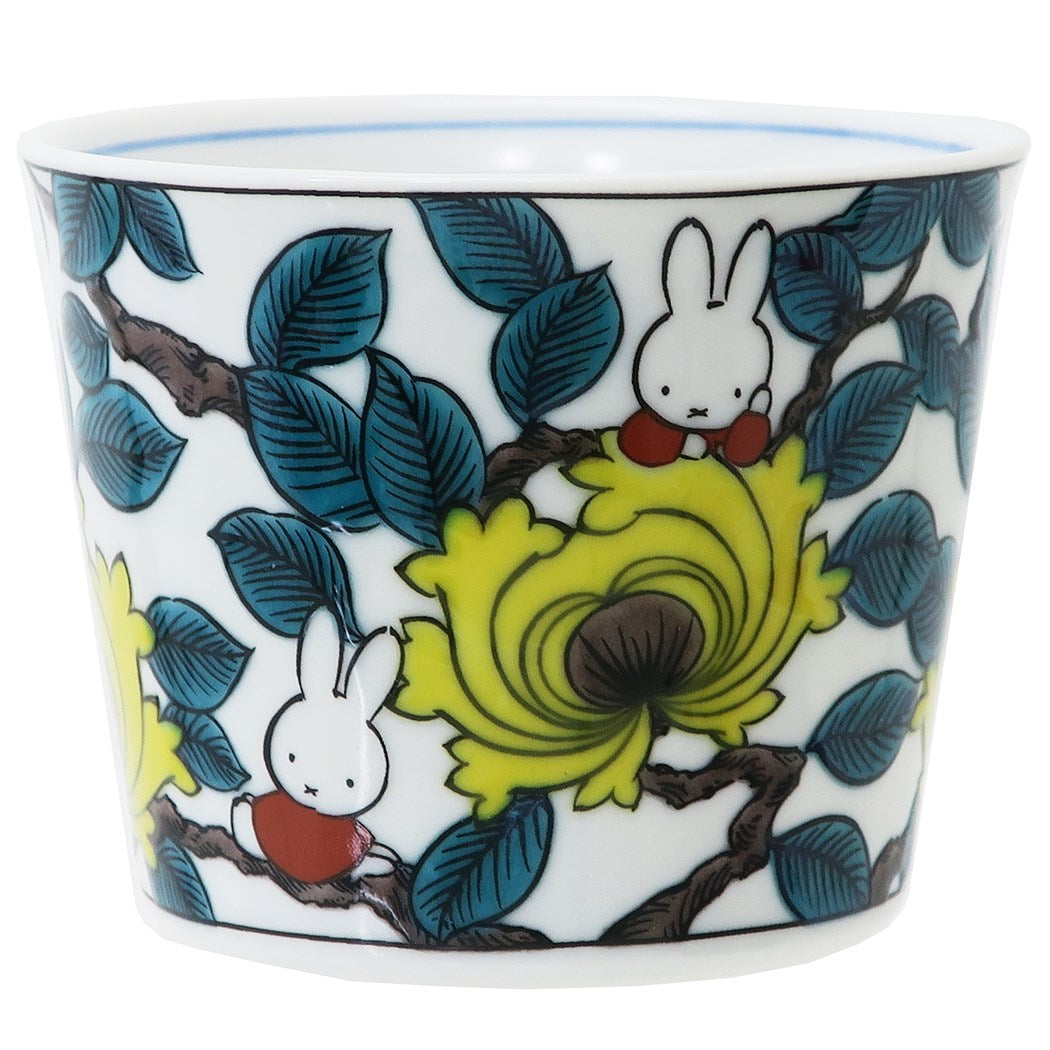 ミッフィー そば猪口 九谷焼 ぼたん ディックブルーナ 金正陶器 和食器 ギフト雑貨 プレゼント 男の子 女の子