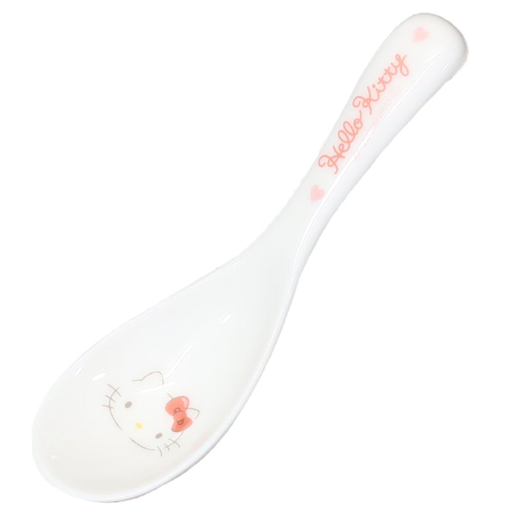 ハローキティ グッズ キッズ食器 サンリオ キャラクター 磁器製こどもレンゲ