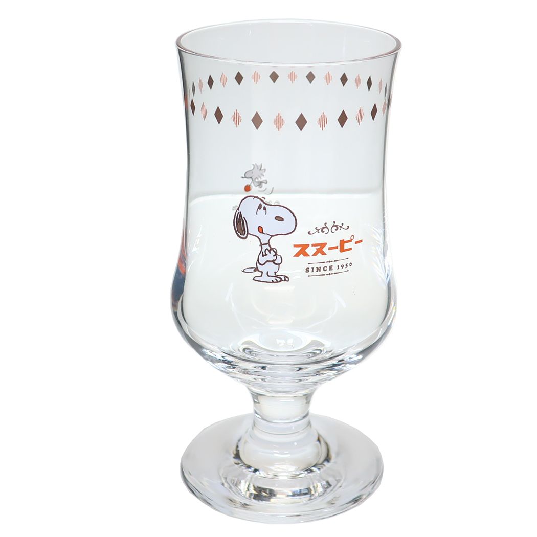スヌーピー サンデーグラス フロートグラス レトロカフェ ピーナッツ 金正陶器