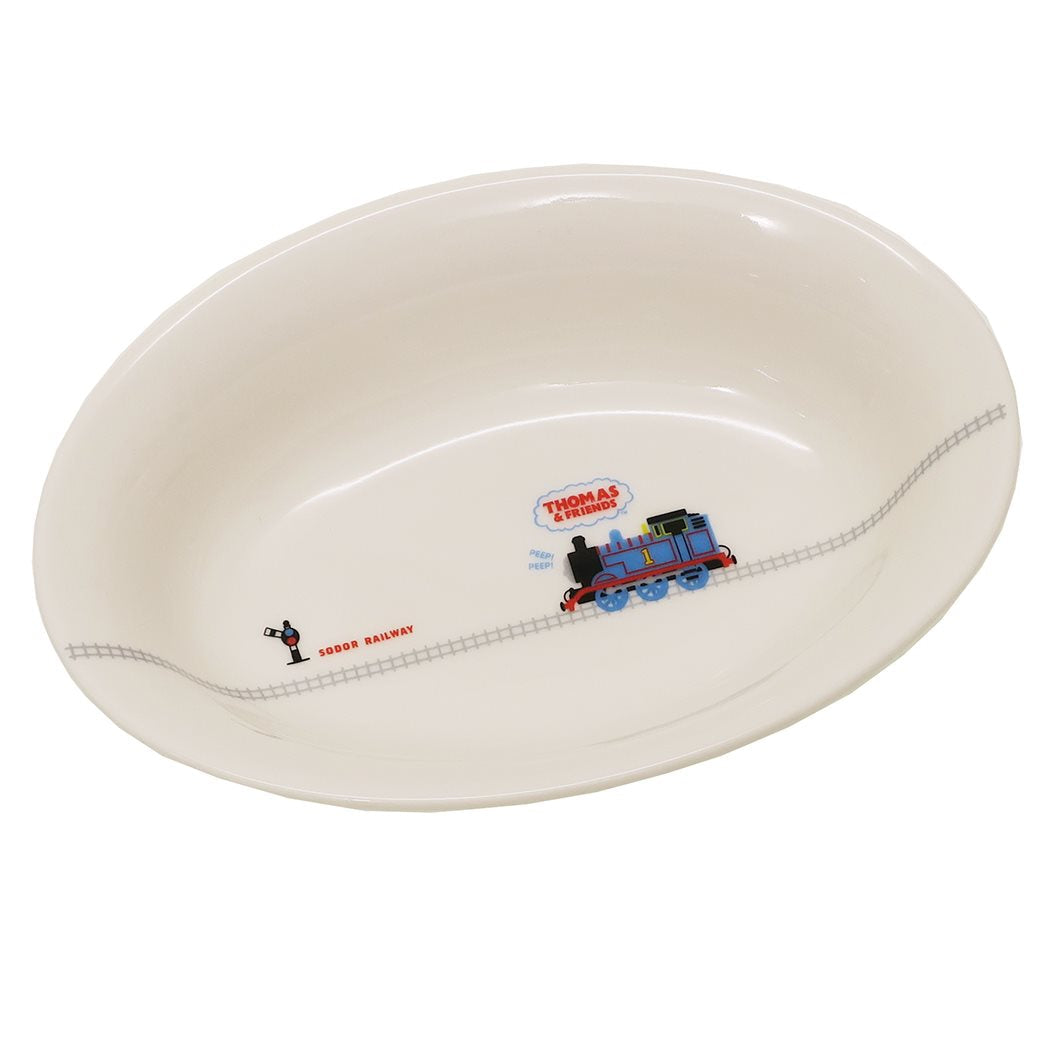 キッズ食器 線路シリーズ 日本製 きかんしゃトーマス キャラクター グッズ 金正陶器 男の子向け プレゼント 女の子 ギフト