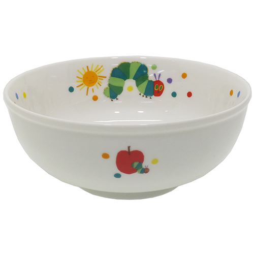 はらぺこあおむし グッズ 子供用 ラーメン丼 エリックカール 絵本キャラクター 大鉢 金正陶器 ギフト雑貨 日本製 食器 プレゼント