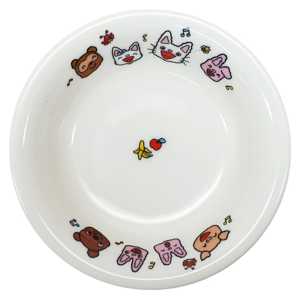 ノンタン グッズ こども フルーツ皿 キッズ食器 金正陶器 プレゼント 男の子 女の子 ギフト