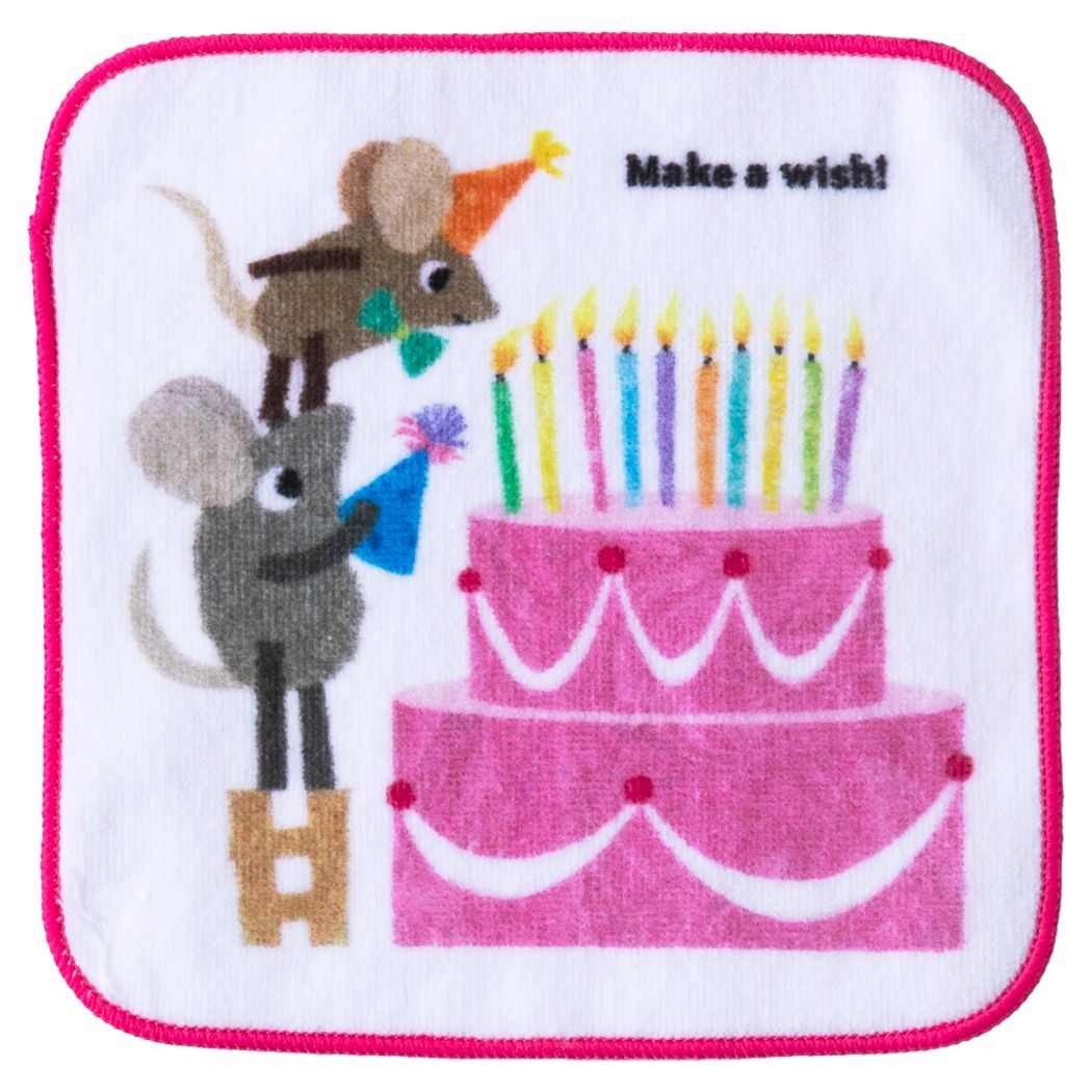 レオレオニ 絵本キャラクター ミニタオル パイルミニハンカチ