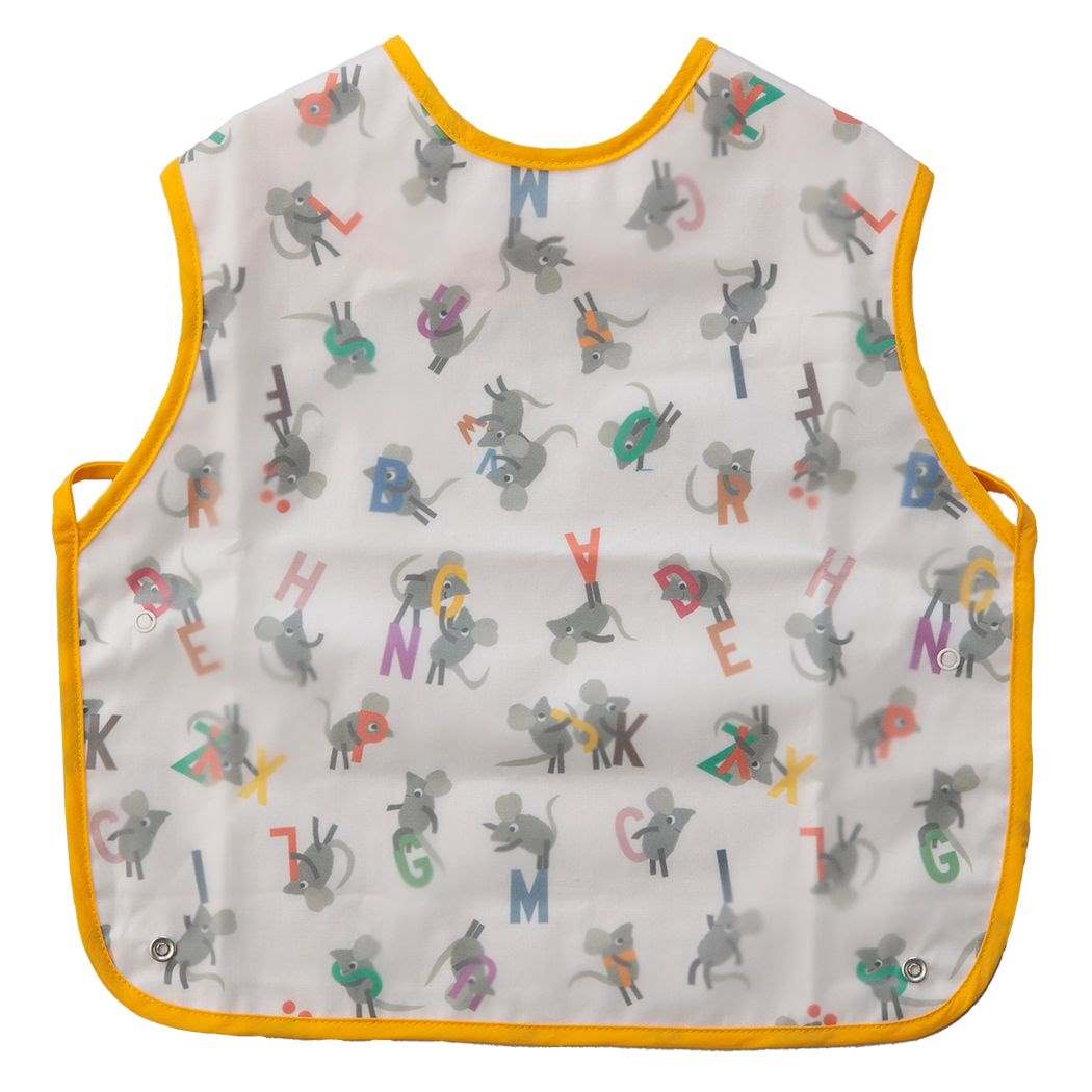 レオレオニ 絵本キャラクター ベビービブ キャラ お食事スタイ アルファベット