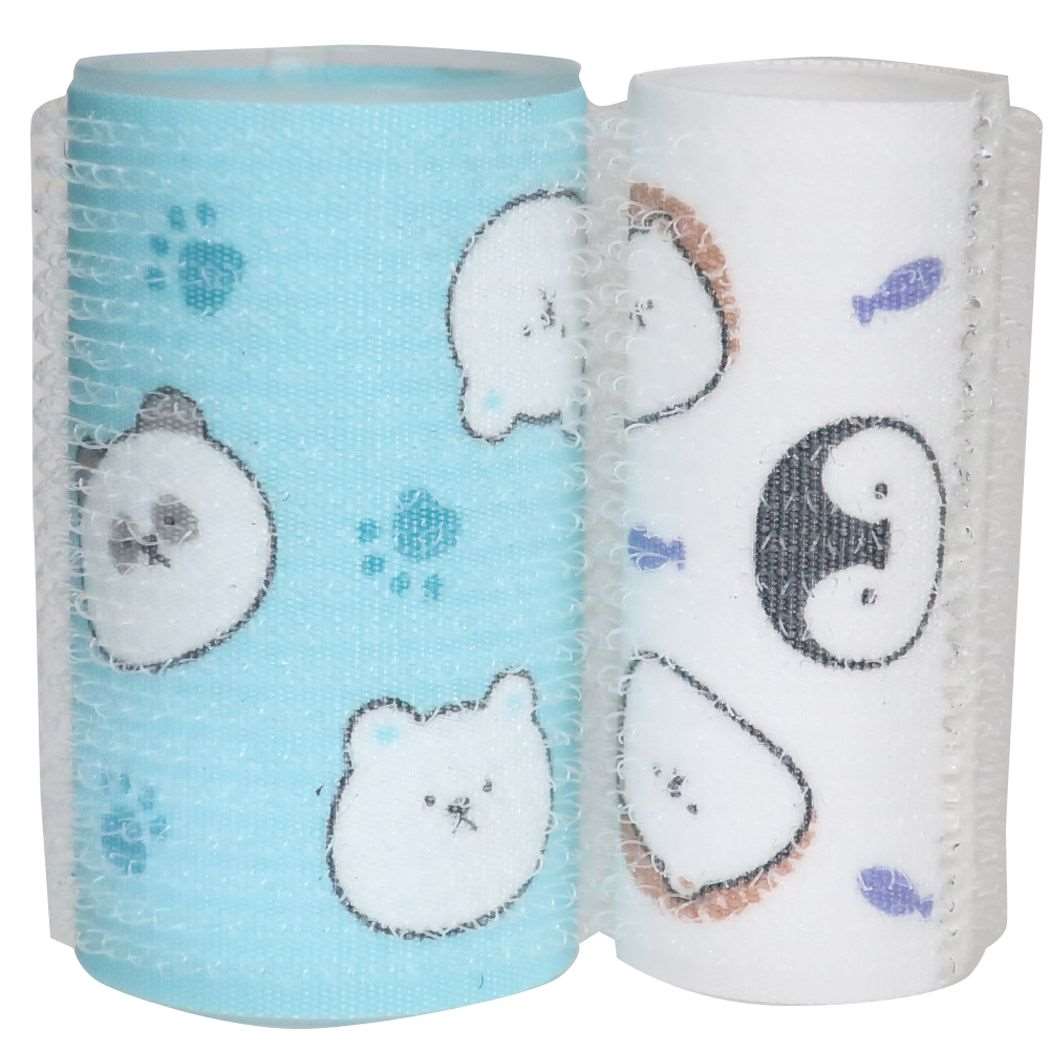 前髪カーラー ヘアカーラー ペンギン&ハリネズミ しろくま&パンダ クラックス ヘアケア プレゼント 男の子 女の子 ギフト