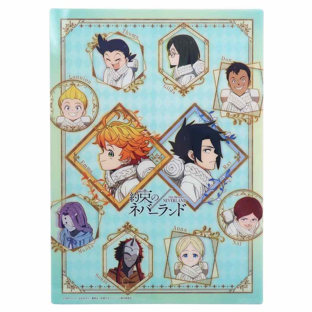 約束のネバーランド 少年ジャンプ アニメキャラクター 下敷き デスクパッド プレゼント 男の子 女の子 ギフト