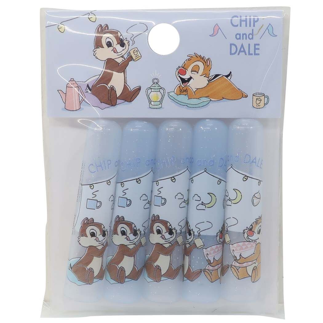 えんぴつカバー 5本セット チップ&デール 鉛筆キャップ ディズニー 通販 キャンプ プレゼント 男の子 女の子 ギフト