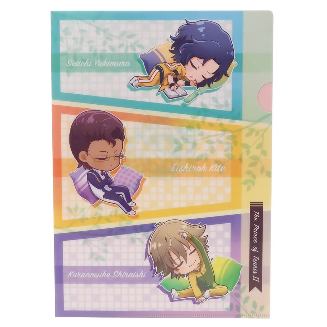 クリアフォルダー 新テニスの王子様 A4 シングル クリアファイル 少年ジャンプ 通販 テニプリ イエロー プレゼント 男の子 女の子