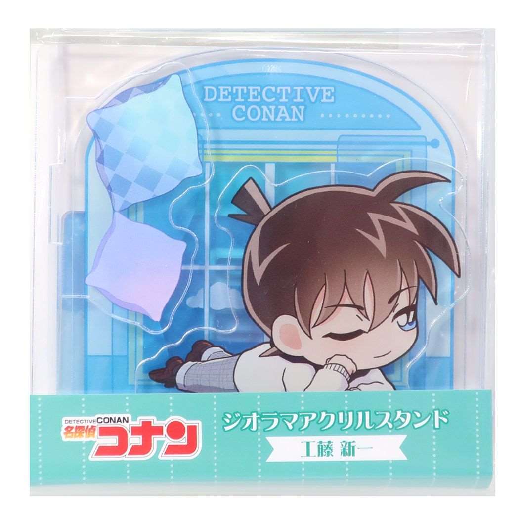 名探偵コナン ジオラマ アクリルスタンド 少年サンデー コレクション雑貨 アニメキャラクター 工藤新一 のびコロ プレゼント 男の子