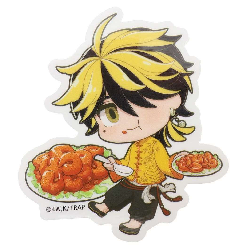東京リベンジャーズ アニメキャラクター ビッグシール キャラピタステッカー 羽宮一虎 キャラペコ 少年マガジン プレゼント 男の子 女