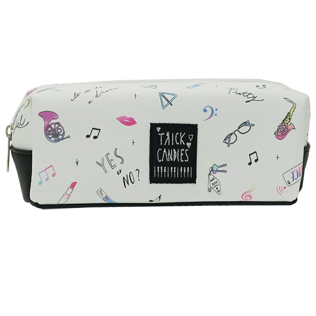 ペンケース ペンポーチ MUSIC LOVING TRICK CANDIES クラックス 新学期 準備 筆箱 プレゼント 男の子 女の