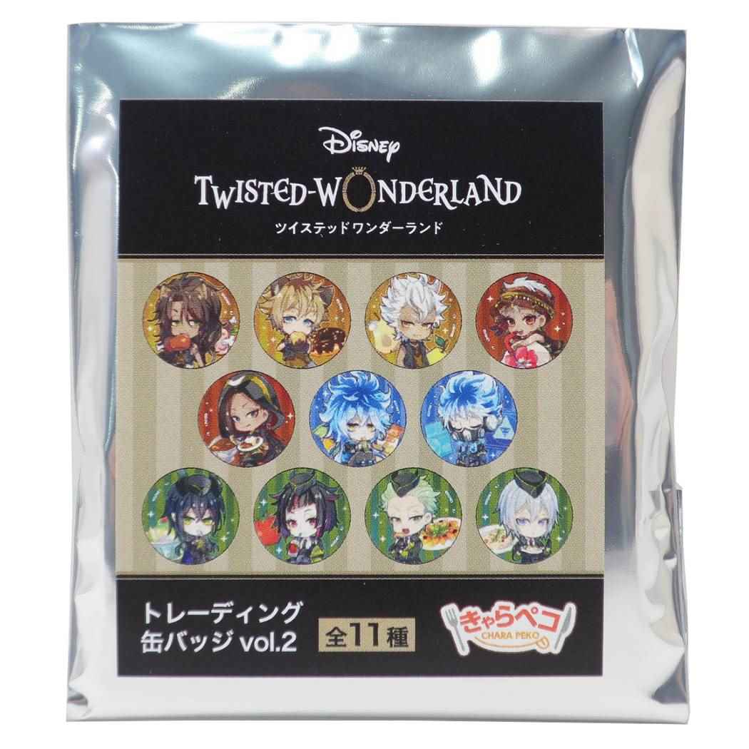 トレーディング カンバッジ コレクション ツイステッドワンダーランド 缶バッジ ディズニー 通販 きゃらペコシリーズ vol2 プレゼント