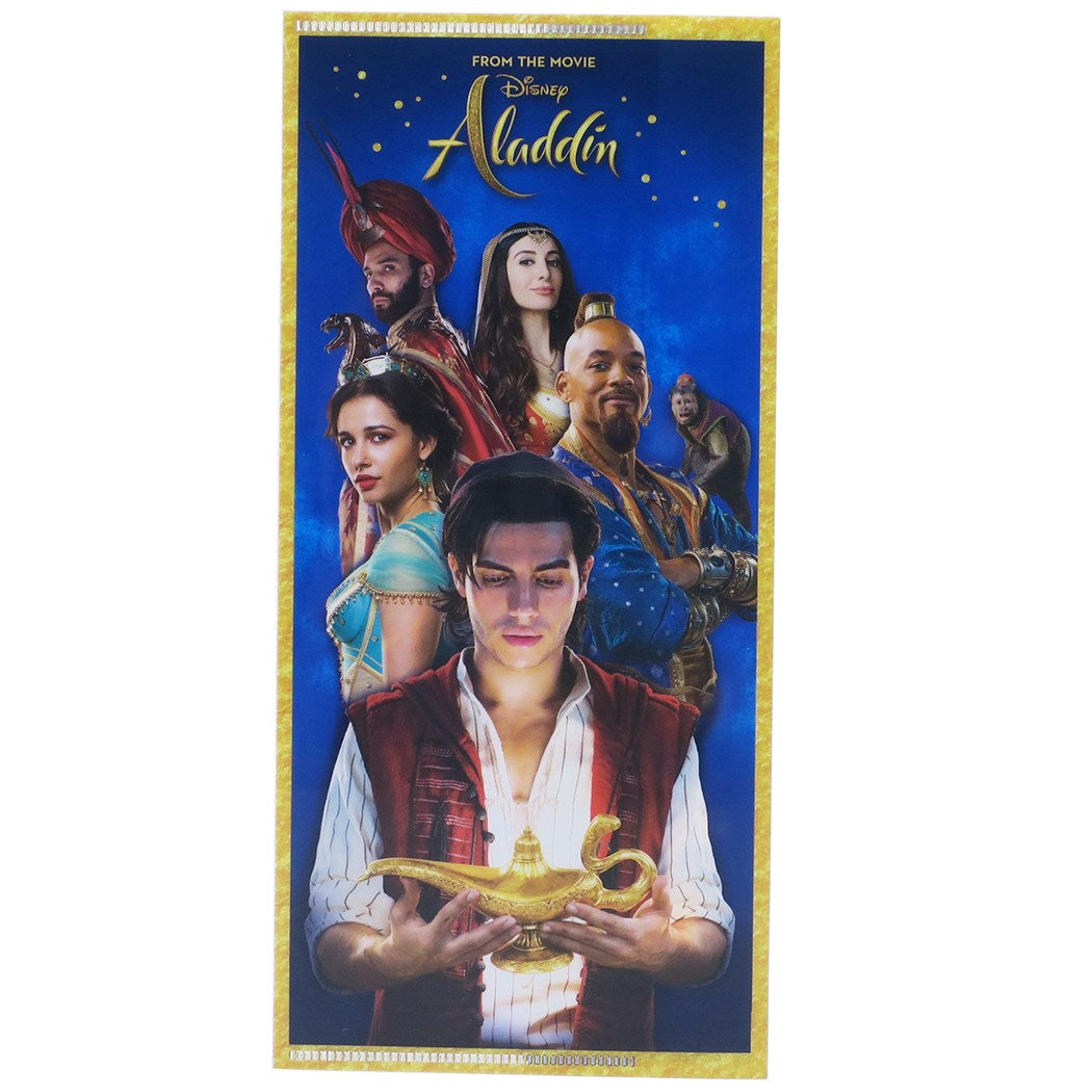 アラジン グッズ ミニ ファイル チケットホルダー 映画 ディズニー キャラクター クラックス プレゼント 男の子 女の子 ギフト
