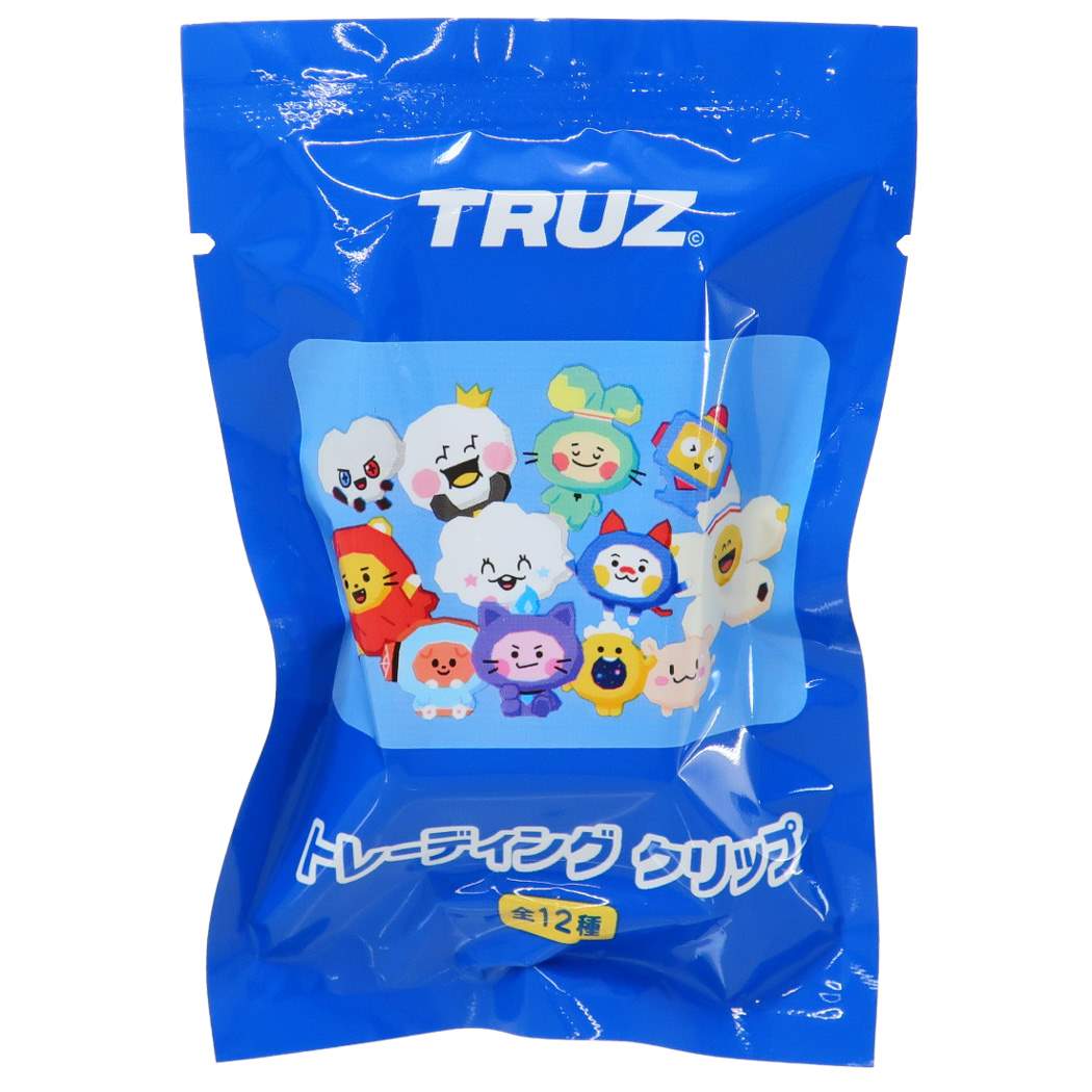 TRUZ トレーディングクリップ 全12種 LINE FRIENDS クリップ キャラクター プレゼント 男の子 女の子 ギフト