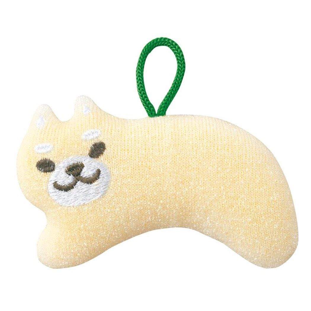 キッチンスポンジ キラキラおそうじスポンジ シバ いぬ デコレ
