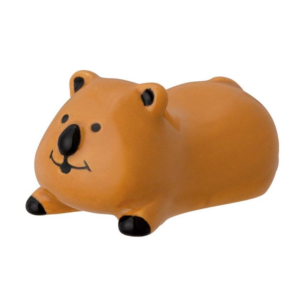 箸置き アニマルグッズ 陶器製 クオッカ デコレ