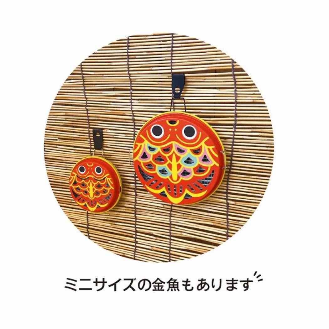 蚊取り線香ホルダー ポータブル蚊遣り 金魚 デコレ