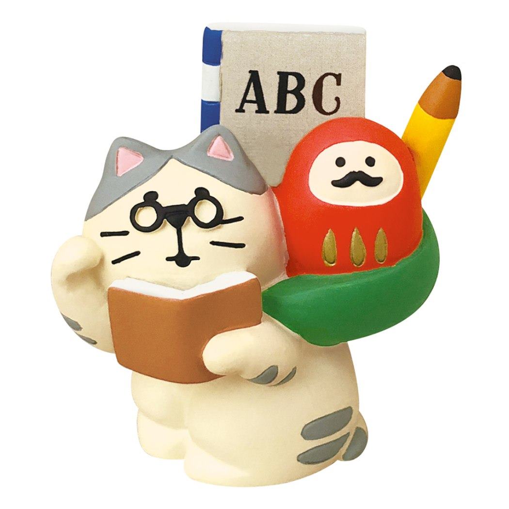 FUKU MONO プレゼント かわいい 縁起かつぎ招き猫 concombre 学業成就 マスコット 男の子 女の子 ギフト