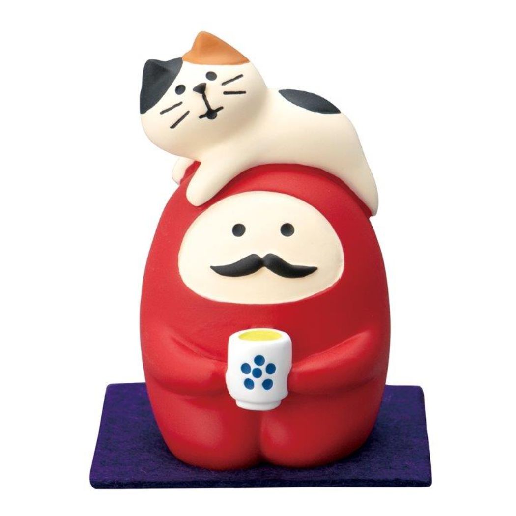 猫かぶりだるま FUKUMONO concombre マスコット デコレ