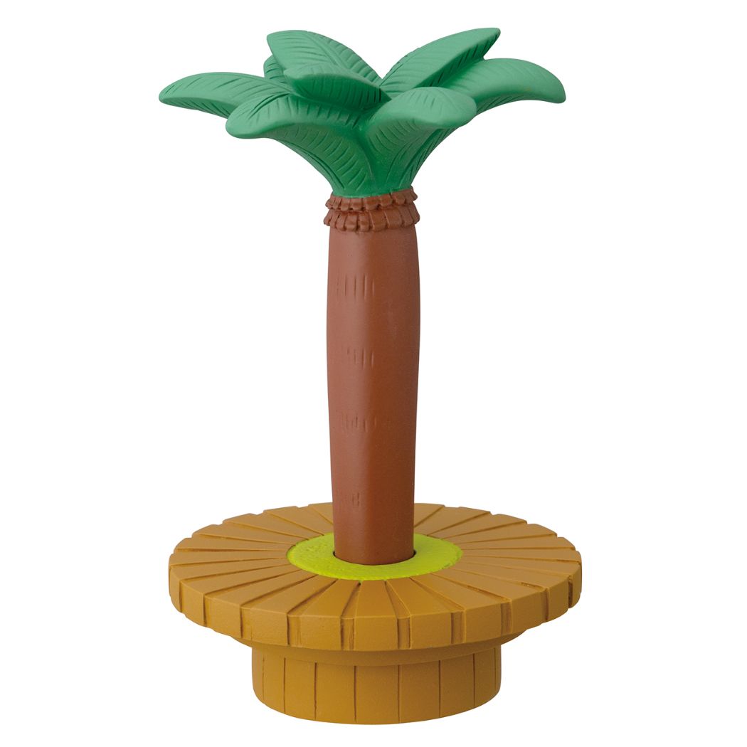 椰子ベンチ 純喫茶コンブル 裏庭ガーデンカフェ マスコット デコレ