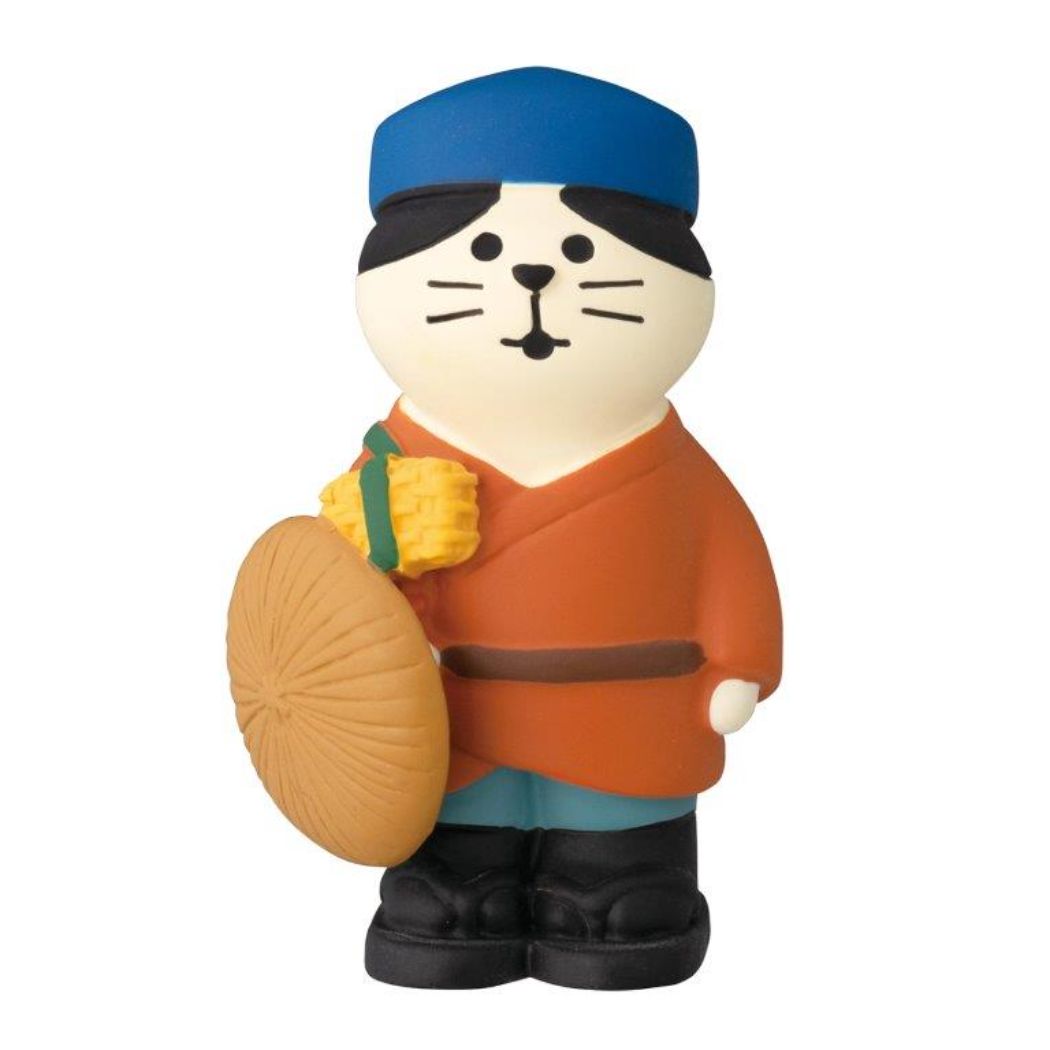 助にゃん 秋の諸国めぐり旅 マスコット デコレ concombre