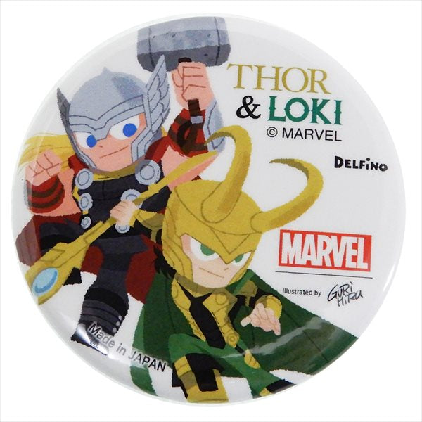 缶バッジ マイティソー&ロキ 56mmカンバッジ グルヒル マーベル デルフィーノ コレクション雑貨 プチギフト プレゼント
