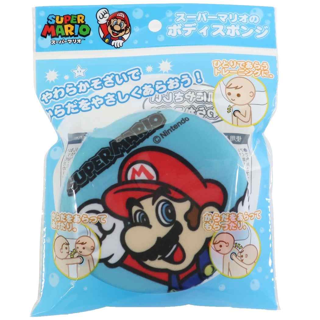 スーパーマリオ キャラクター バススポンジ ボディスポンジ マリオ プレゼント 男の子 女の子 ギフト