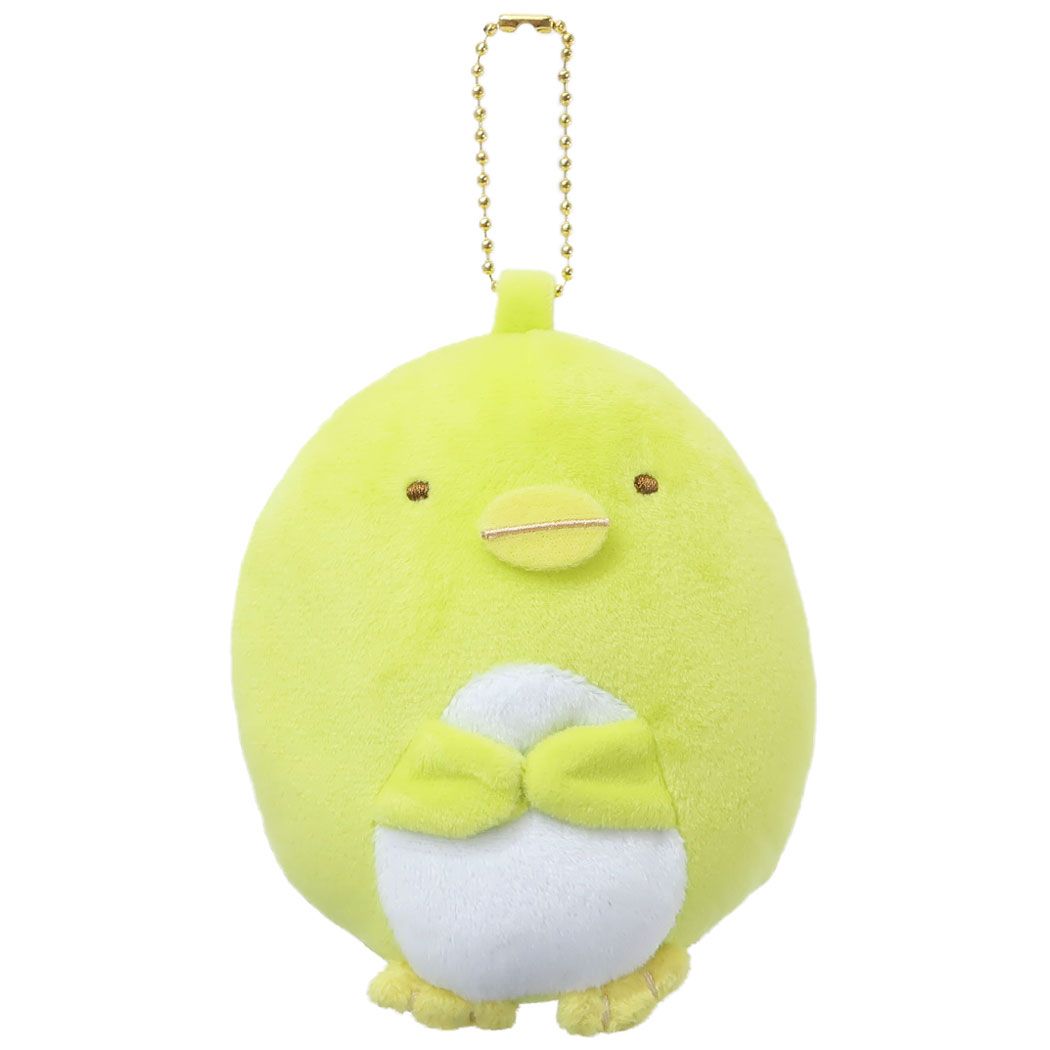 すみっコぐらし サンエックス キャラクター キーホルダー ミラー付きバッグチャーム ぺんぎん?