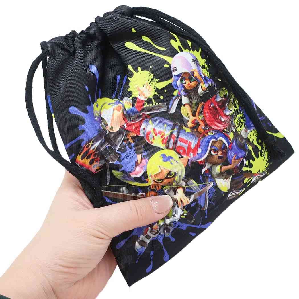 スプラトゥーン3 キャラクター 巾着袋 きんちゃくポーチS