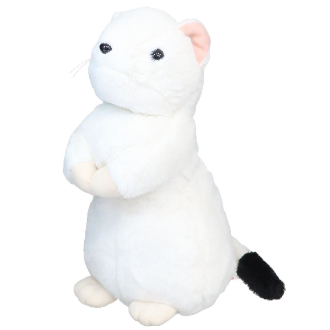 ぬいぐるみ タイインク おこじょぬいぐるみ2L 白 Ty Inc. エイコー