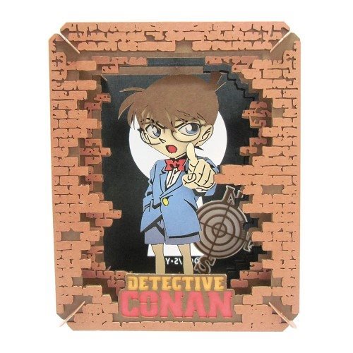 名探偵コナン 組立キット ギフト雑貨 ペーパークラフトキット アニメキャラクター グッズ エンスカイ 江戸川コナン ペーパーシアター プレゼ