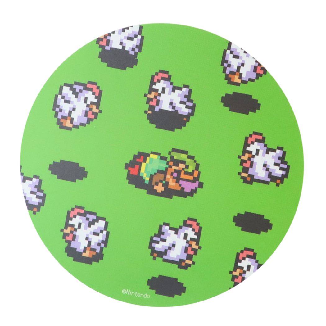 ゼルダの伝説 ステッカー キャラクター ドットステッカー 4 にわとりとリンク エンスカイ