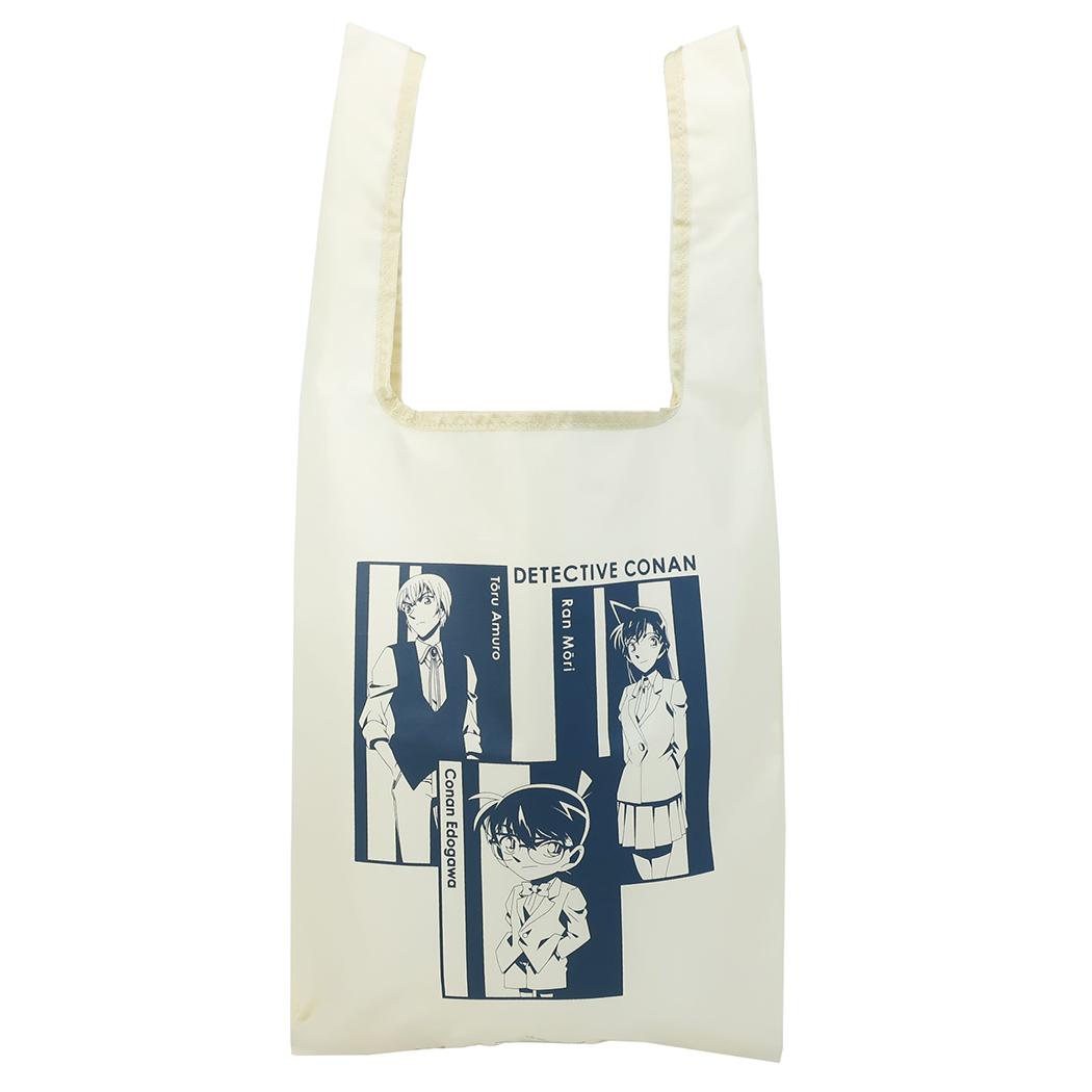 名探偵コナン 折りたたみ ショッピングバッグ エコバッグ コナン&蘭&安室 少年サンデー アニメキャラクター グッズ プレゼント 男の
