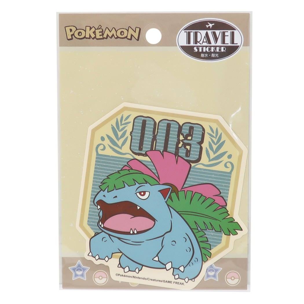 ポケモン ビッグ シール ポケットモンスター トラベル ステッカー キャラクター フシギハナ エンスカイ プレゼント 男の子