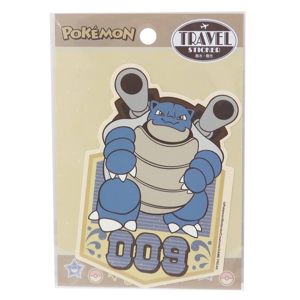 ポケモン グッズ トラベル ステッカー キャラクター ビッグ シール カメックス プレゼント 男の子 女の子 ギフト