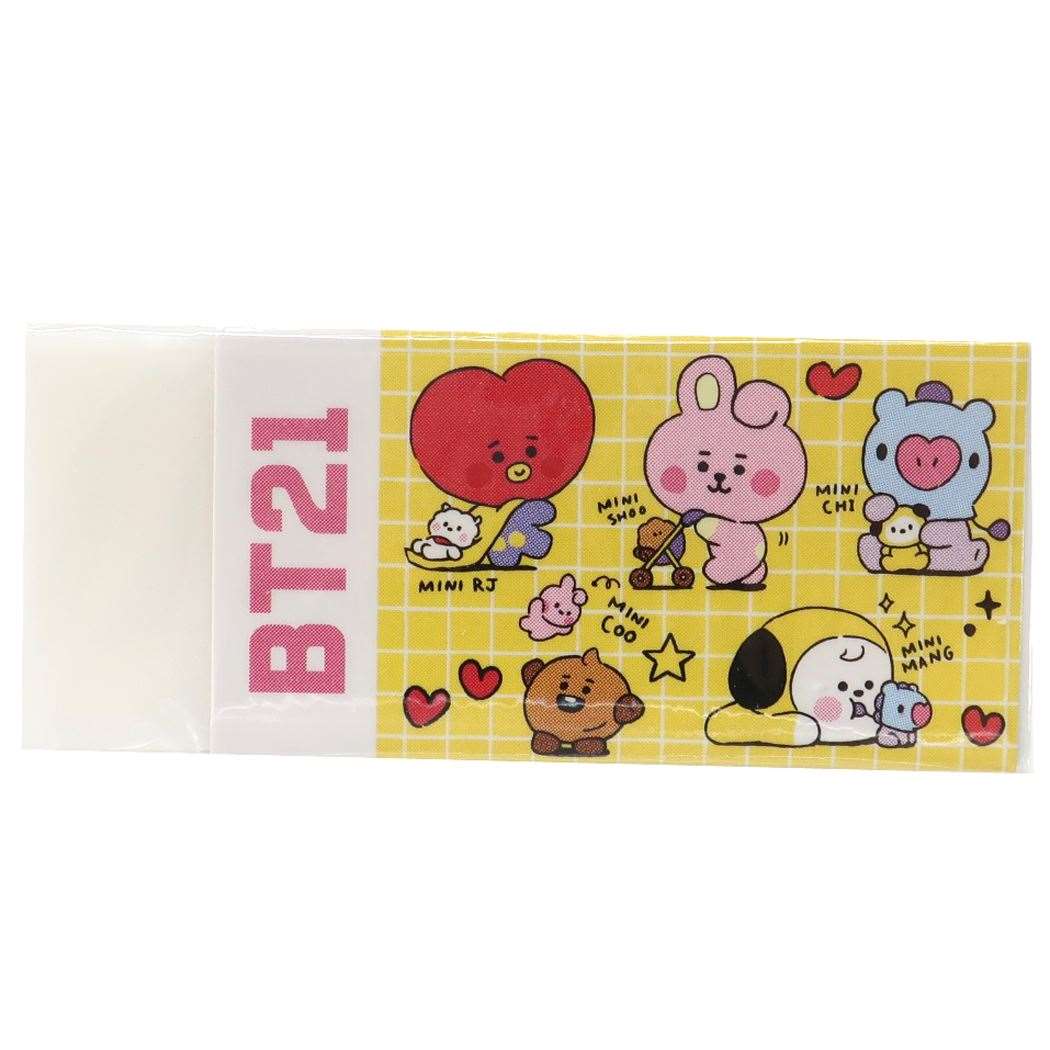 BT21 キャラクター 消しゴム プラスチック ケシゴム MY LITTLE BUDDY LINE FRIENDS 商品 プレゼント