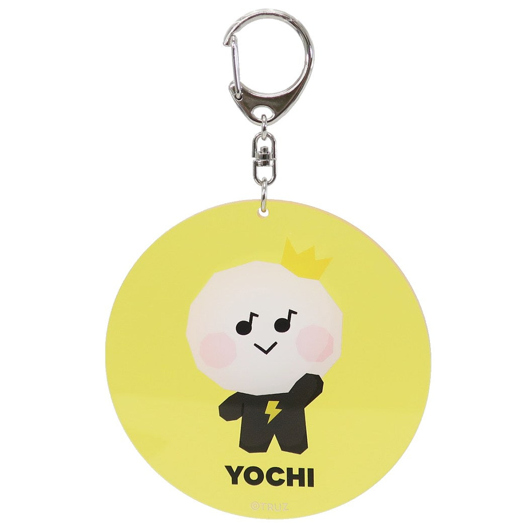 TRUZ LINE FRIENDS キャラクター キーホルダー ビッグ アクリルキーチェーン YOCHI エンスカイ プレゼント 男の