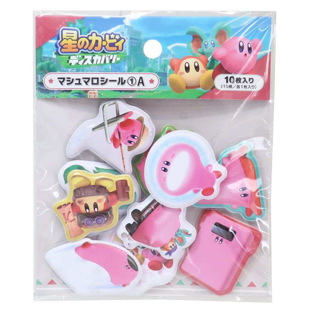 星のカービィ キャラクター フレークシール マシュマロシール A ディスカバリー