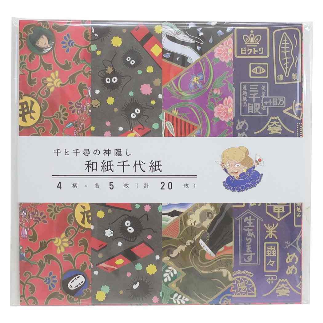 千と千尋の神隠し スタジオジブリ キャラクター 折り紙 和紙千代紙