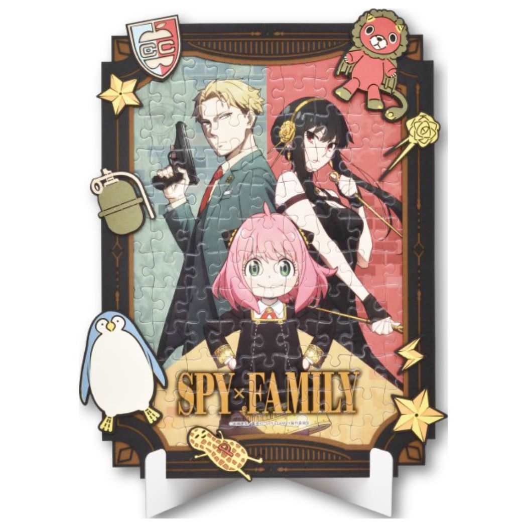 スパイファミリー SPY FAMILY アニメキャラクター パズル アートデコレーションジグソー108ピース 108-DP08 少年ジャンプ