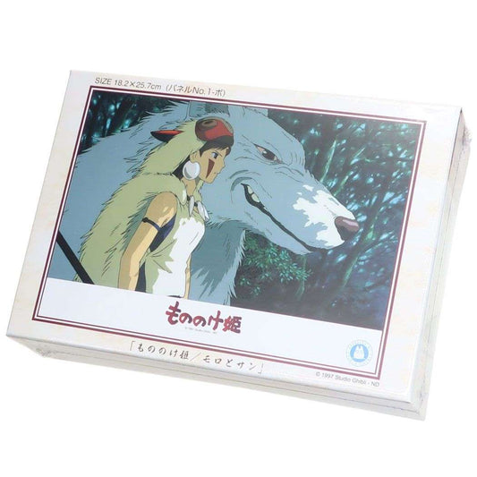 もののけ姫 スタジオジブリ キャラクター パズル ジグソーパズル108ピース 108－617 モロとサン